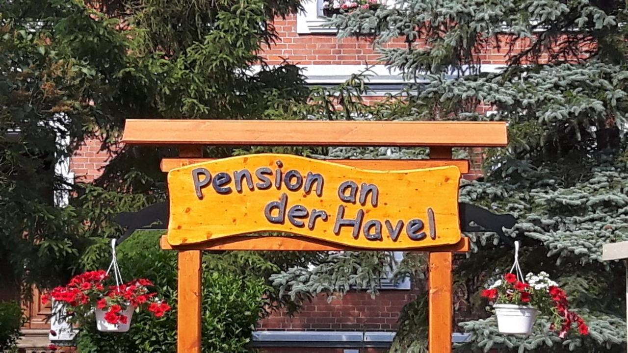 Pension an der Havel Havelberg Exterior foto